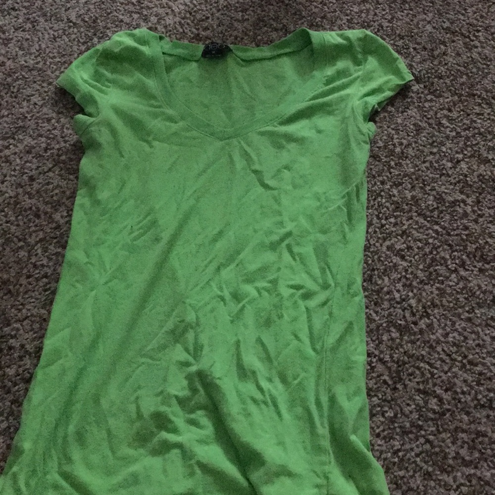 Green shirt